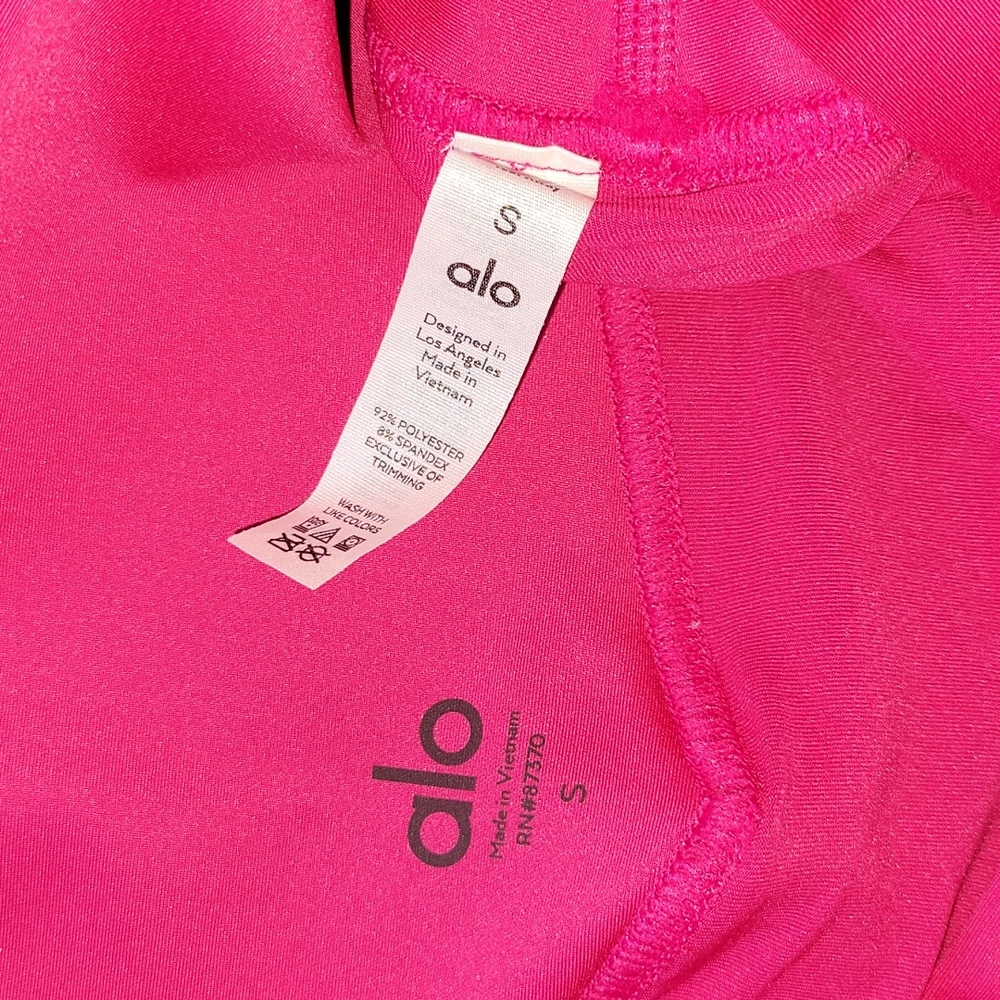 SOLD Alo GRAND SLAM TENNIS SKIRT skort magneta pink (RARE) pleated sz SMALL - Picture 4 of 6